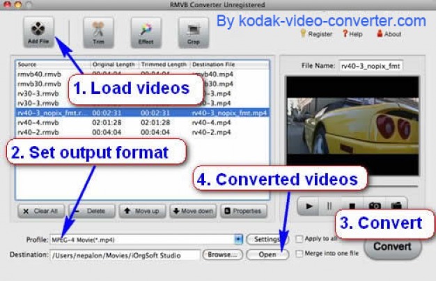 video converter mac os 10.4